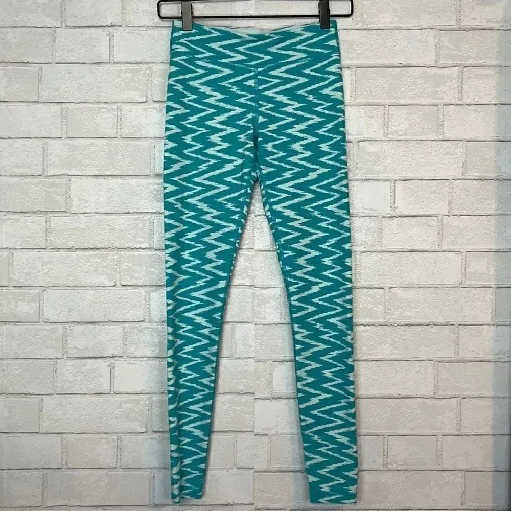 Lululemon Ivivva Ikat Print Leggings 12